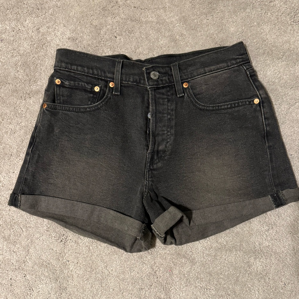 Levi’s High Waisted Jean Shorts